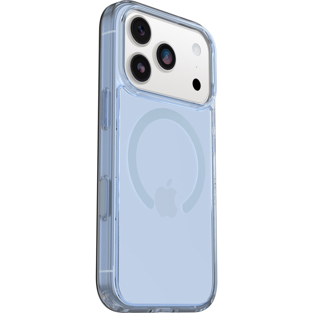 OtterBox Symmetry MagSafe Clear Case for iPhone 17 Pro Blue Bliss Otterbox