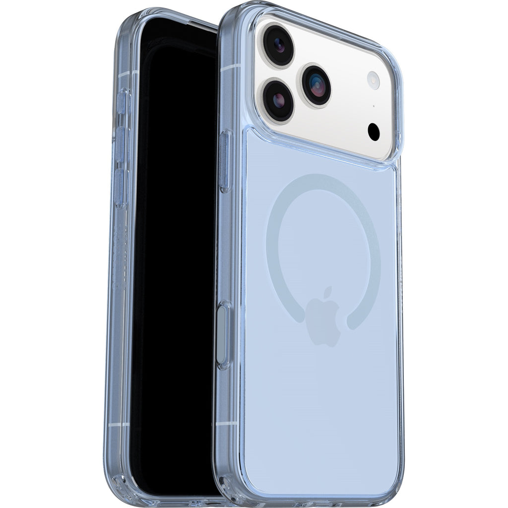 OtterBox Symmetry Clear MagSafe Protective Case for iPhone 17 Pro Max - Blue Bliss Otterbox