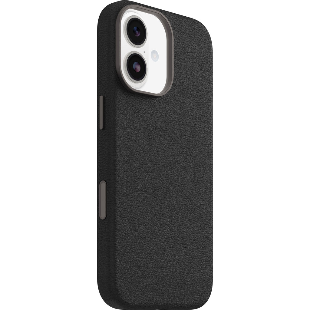 OtterBox Symmetry Cactus Leather MagSafe Case for iPhone 17 - Black Otterbox