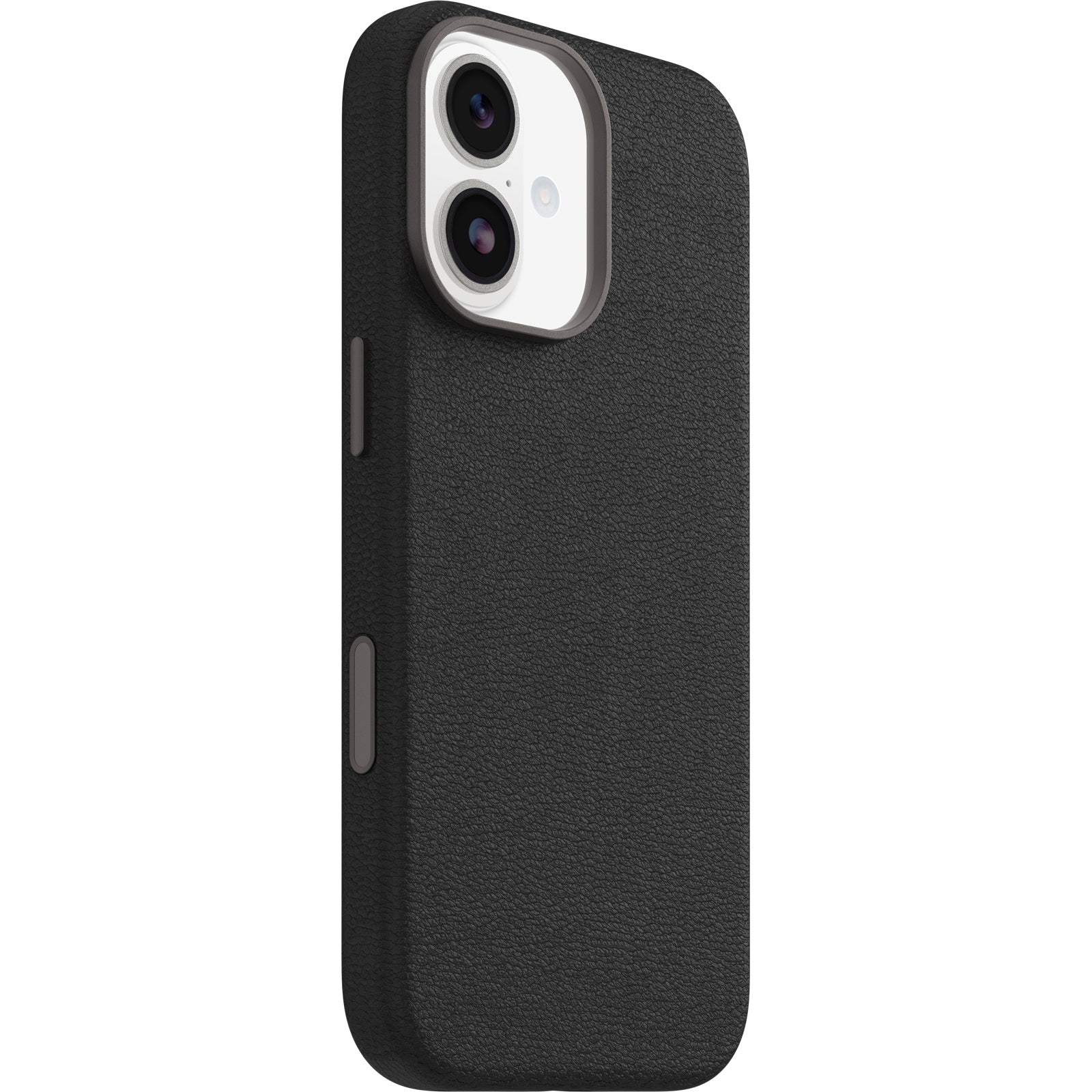 OtterBox Symmetry Cactus Leather MagSafe Case for iPhone 17 - Black Otterbox