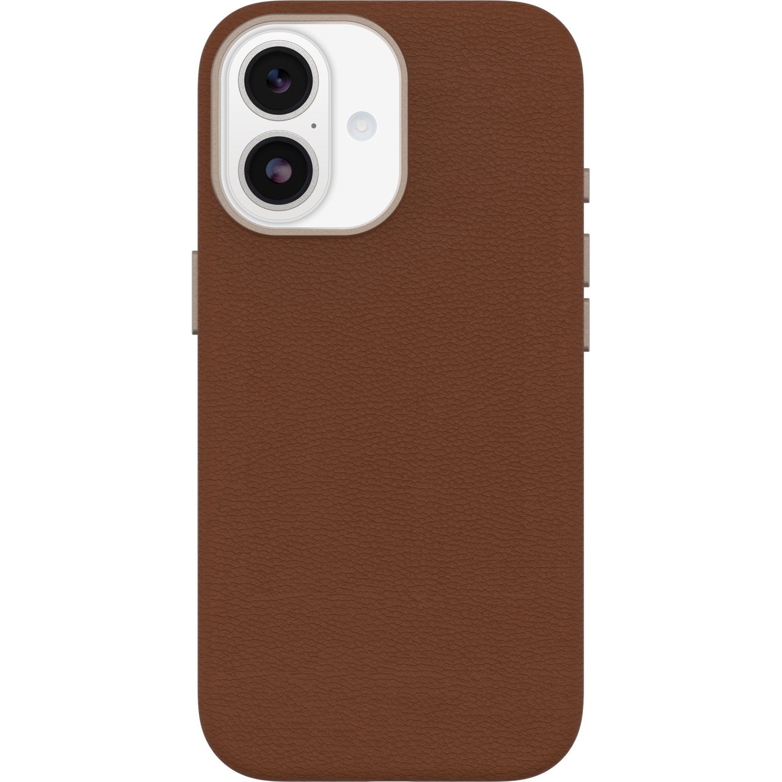 OtterBox Symmetry Cactus Leather MagSafe iPhone 17 Case - Desert Saddle Brown Otterbox