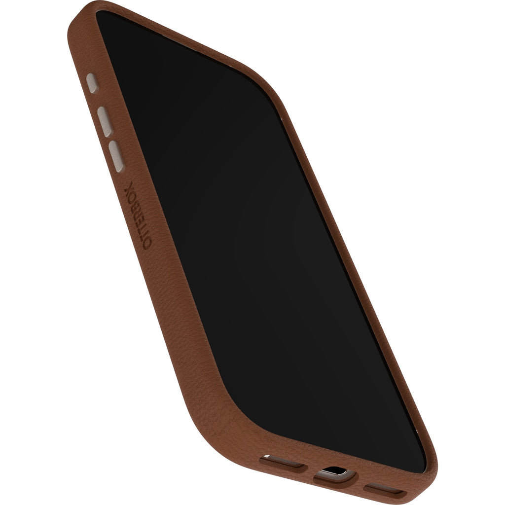 OtterBox Symmetry Cactus Leather MagSafe iPhone 17 Case - Desert Saddle Brown Otterbox