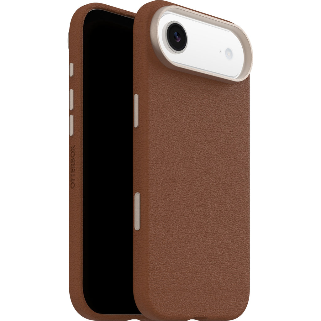OtterBox Symmetry Cactus Leather MagSafe iPhone Air Case - Brown Otterbox