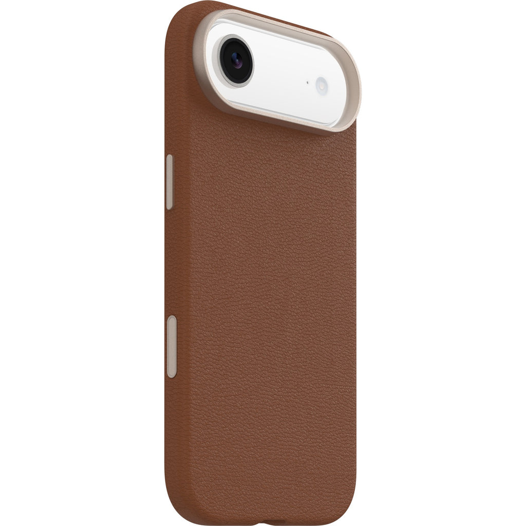 OtterBox Symmetry Cactus Leather MagSafe iPhone Air Case - Brown Otterbox