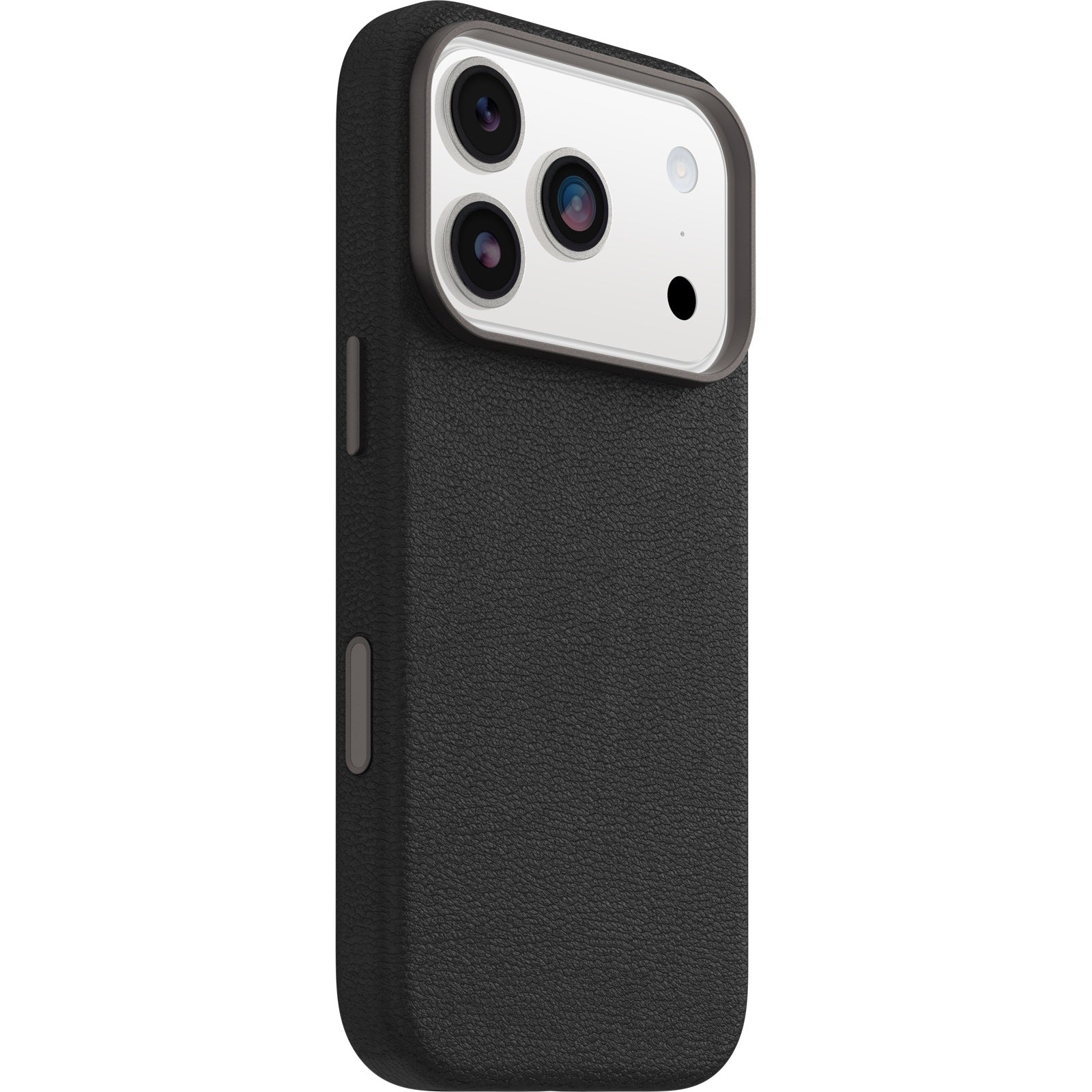 OtterBox Symmetry iPhone 17 Pro MagSafe Case | Cactus Leather, Black Otterbox