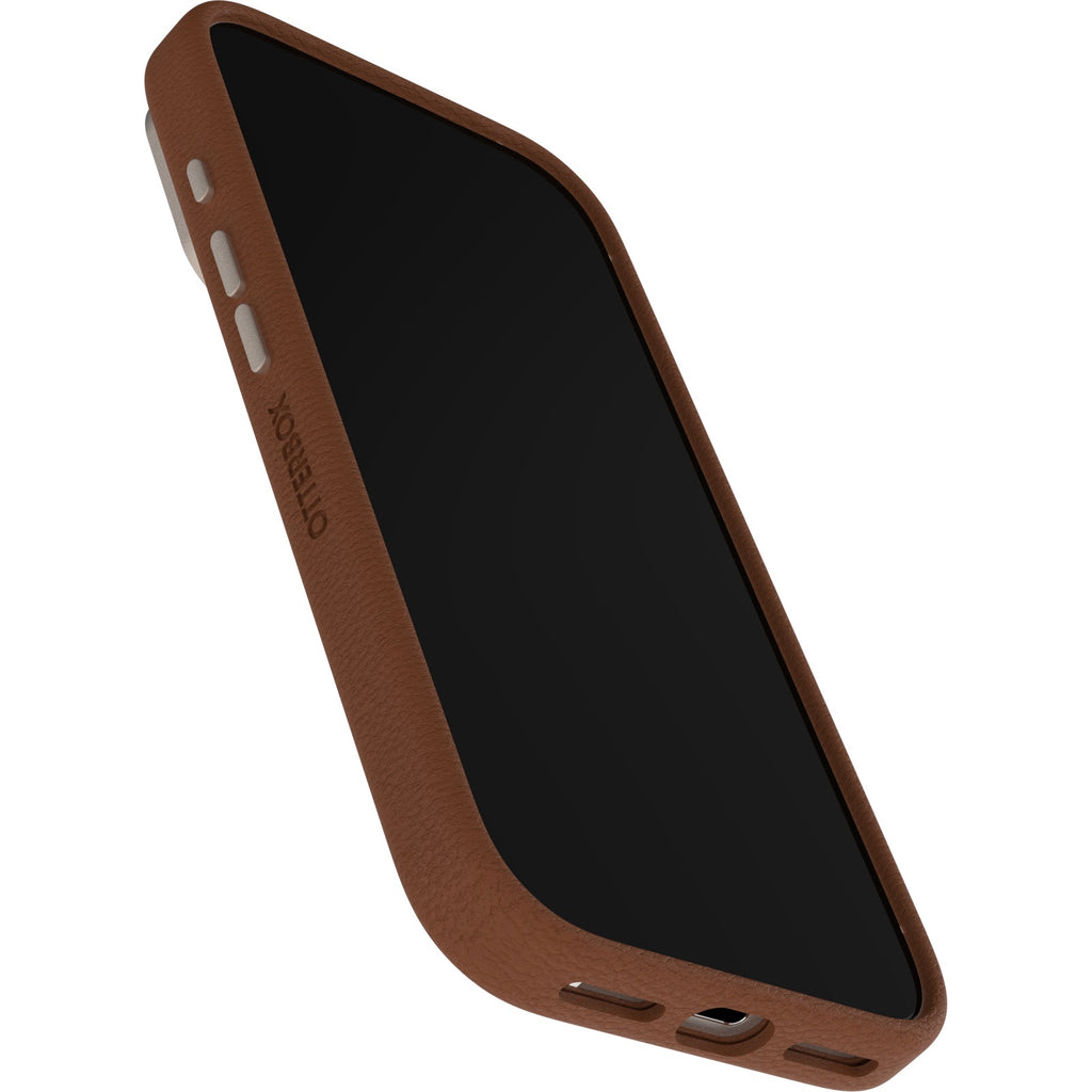 OtterBox Symmetry MagSafe iPhone 17 Pro Case - Cactus Leather Brown Otterbox