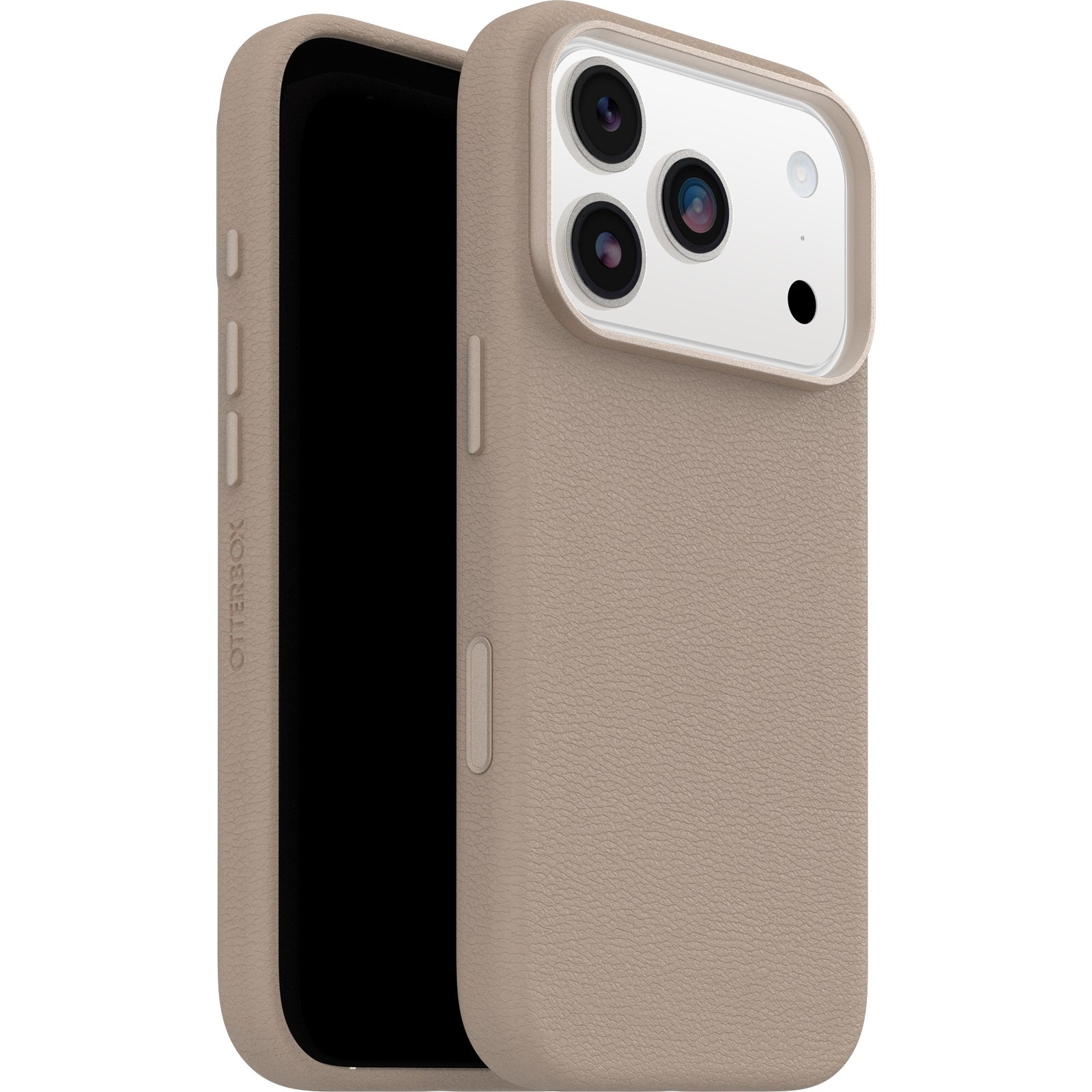 OtterBox Symmetry iPhone 17 Pro Cactus Leather MagSafe Case Grey Otterbox