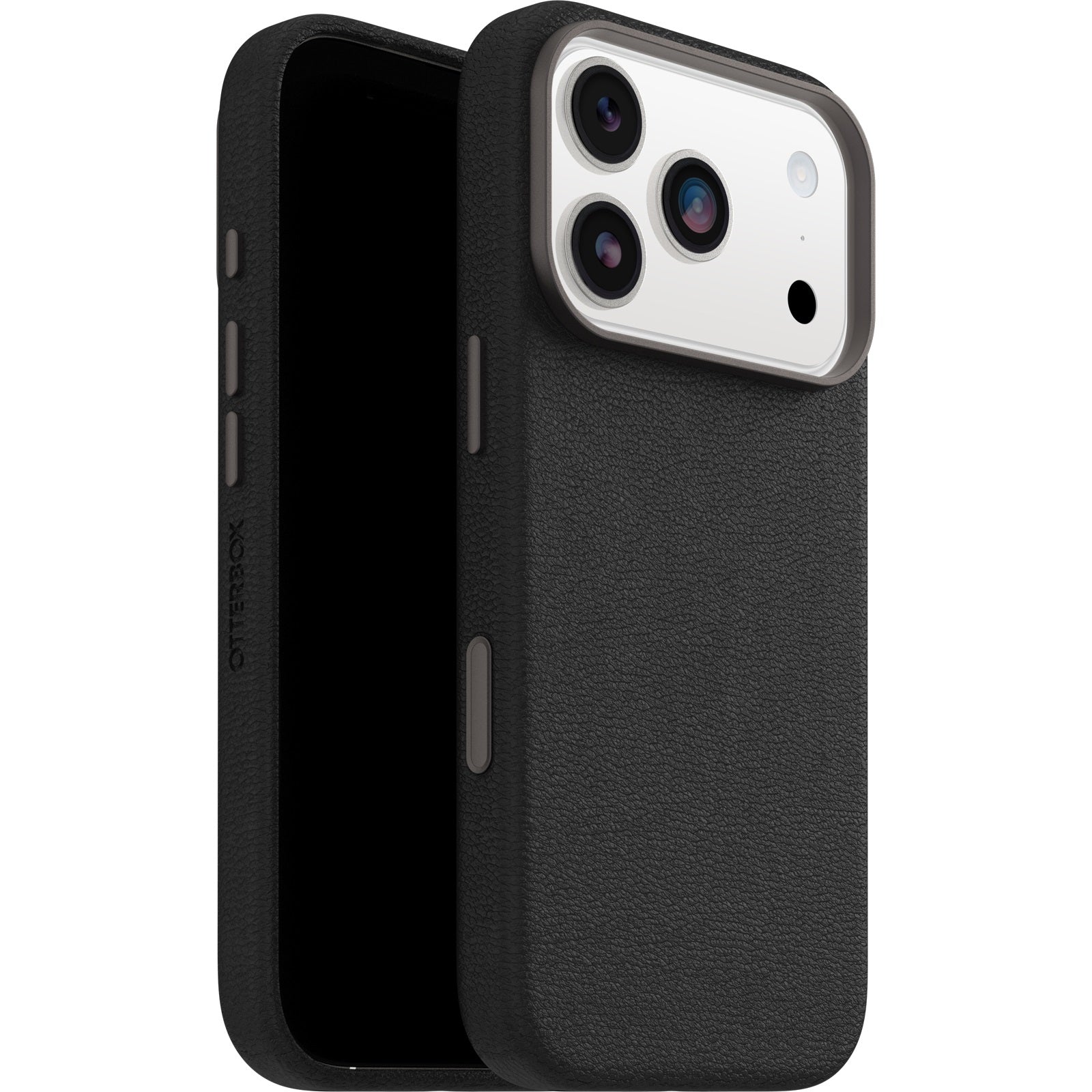 OtterBox Symmetry Cactus Leather MagSafe Case for iPhone 17 Pro Max - Black Otterbox