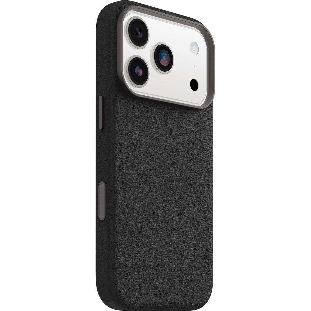 OtterBox Symmetry Cactus Leather MagSafe Case for iPhone 17 Pro Max - Black Otterbox