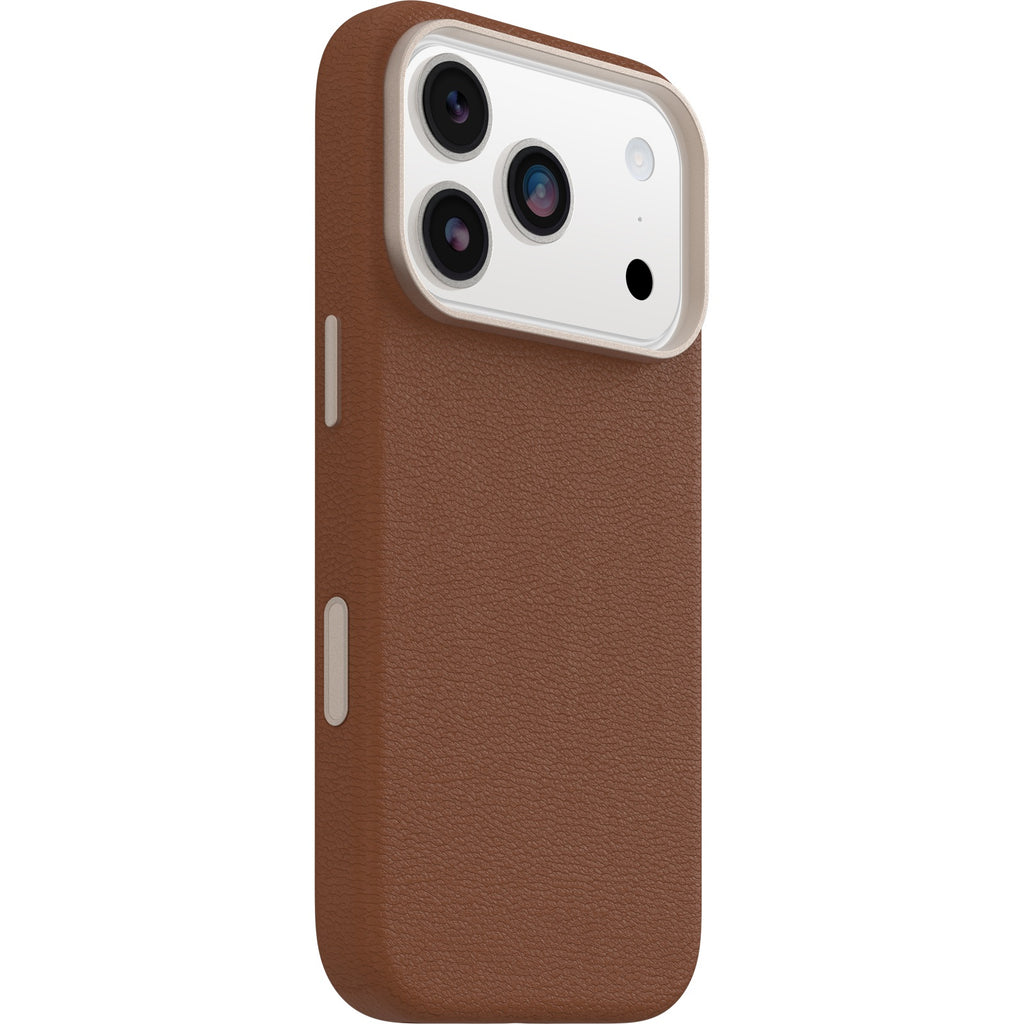 OtterBox Symmetry Cactus Leather MagSafe Case for iPhone 17 Pro Max - Brown Otterbox