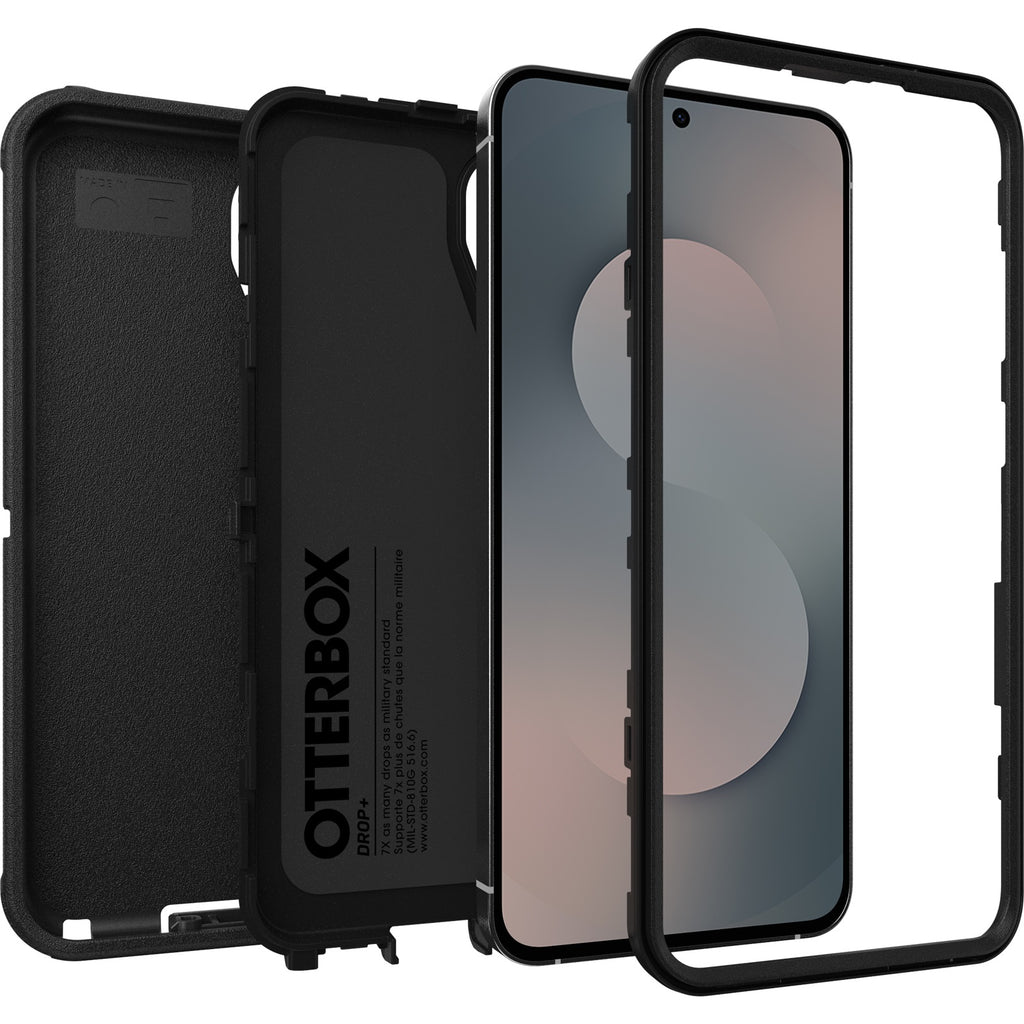 OtterBox Defender Pro Samsung Galaxy S25 FE Case - Black Otterbox