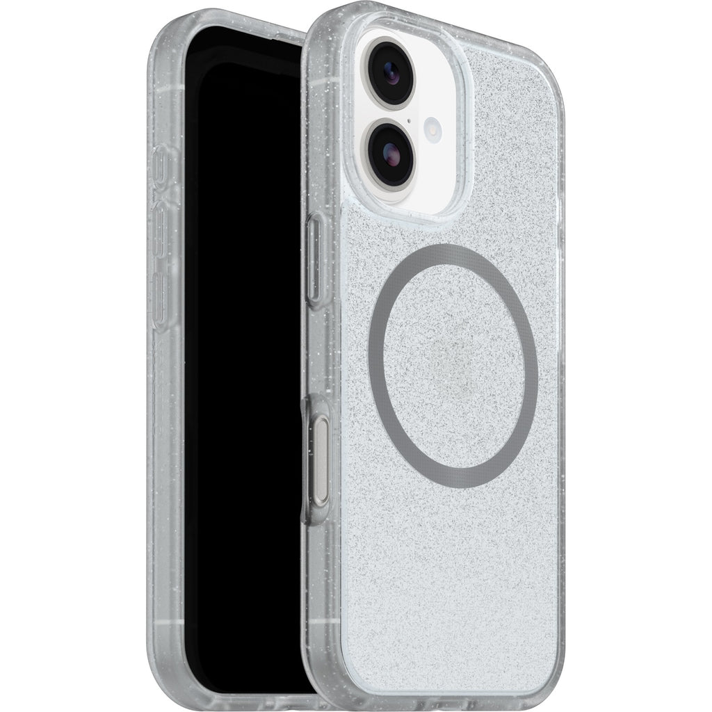 OtterBox React MagSafe iPhone 17 Clear Glitter Protective Case Otterbox