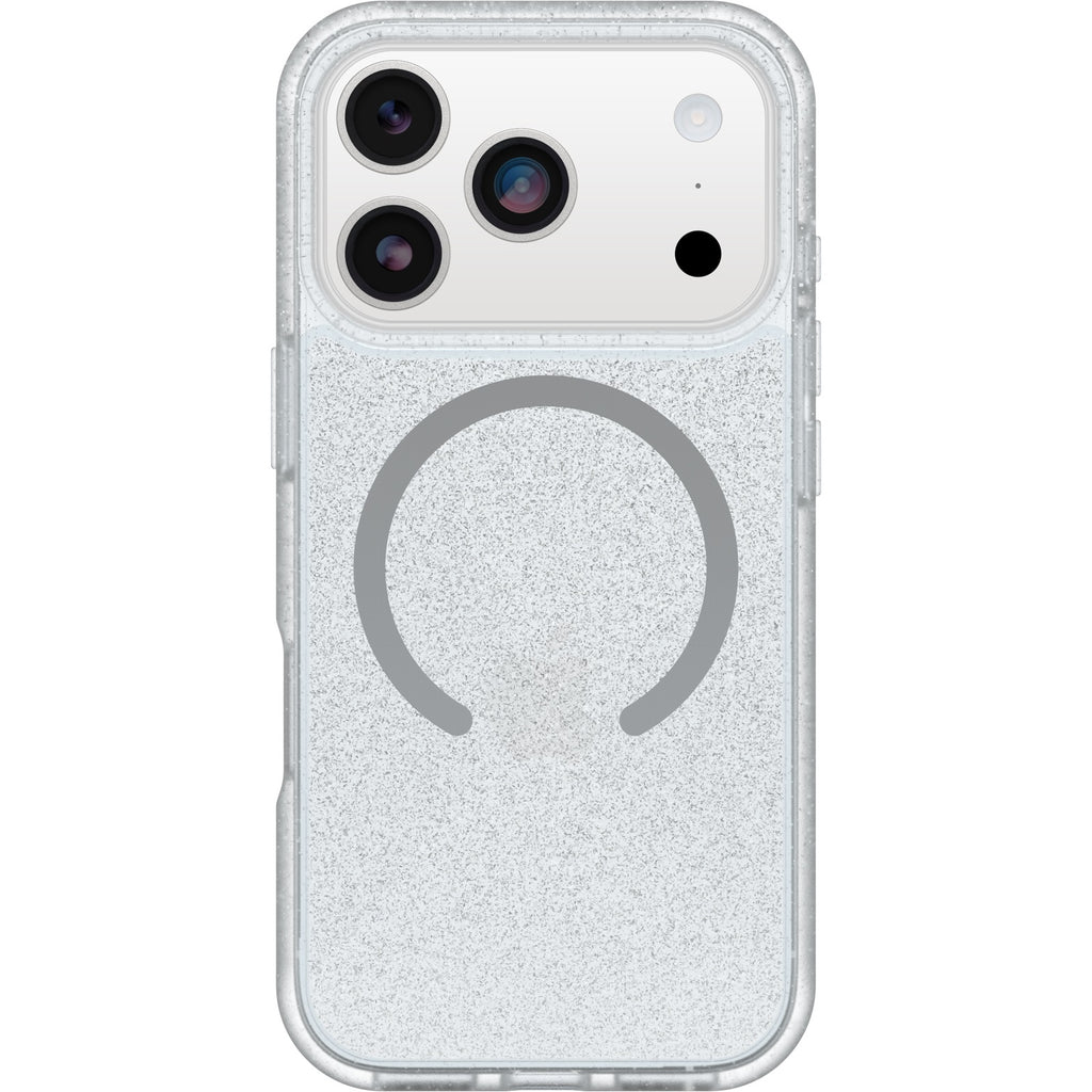 OtterBox React MagSafe iPhone 17 Pro Case - Stardust Clear Glitter Otterbox