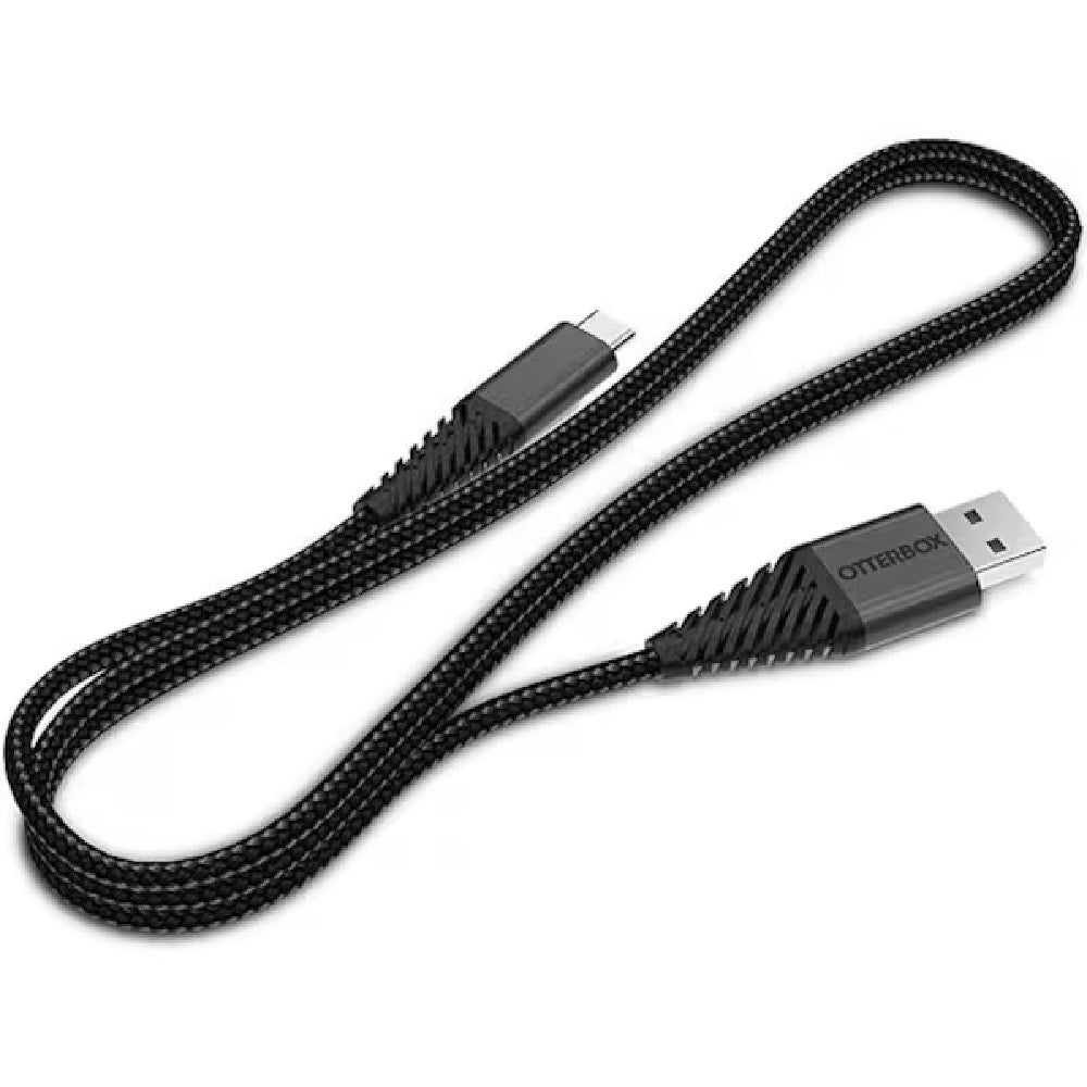 OtterBox USB-C to USB-A Charging Cable 1M - Black | 2-Year Warranty Otterbox