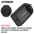 OtterBox 30W USB-C PD Fast Wall Charger - Black for Apple Otterbox