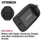 OtterBox 30W USB-C PD Fast Wall Charger - Black for Apple Otterbox