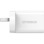 OtterBox 30W USB-C PD Fast Wall Charger White | Durable & Compact for Apple Otterbox