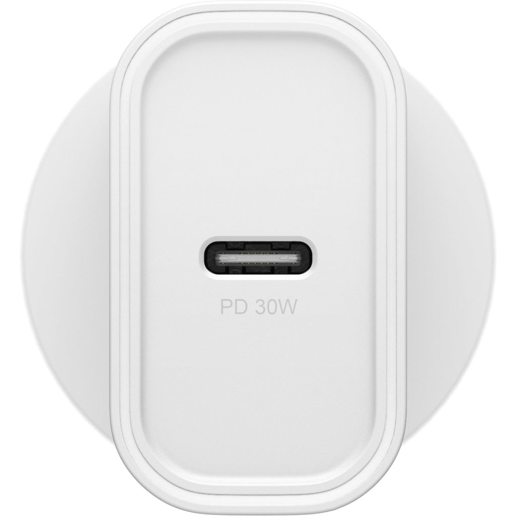 OtterBox 30W USB-C PD Fast Wall Charger White | Durable & Compact for Apple Otterbox
