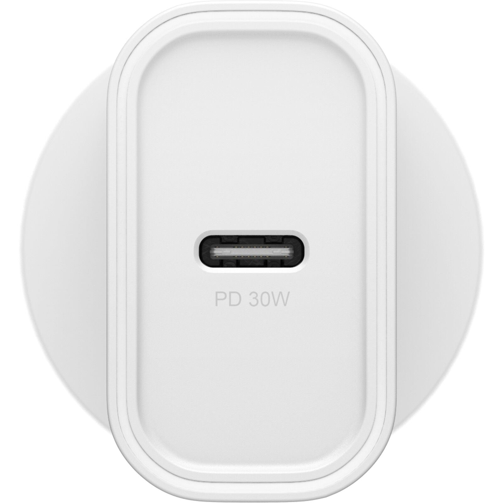 OtterBox 30W USB-C PD Fast Wall Charger White | Durable & Compact for Apple Otterbox
