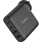 OtterBox 100W 4-Port USB-C GaN Fast Wall Charger - Black Otterbox