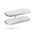 OtterBox Zens Quattro Pro 4 Qi2 Wireless Charger - White, 4 Devices Otterbox