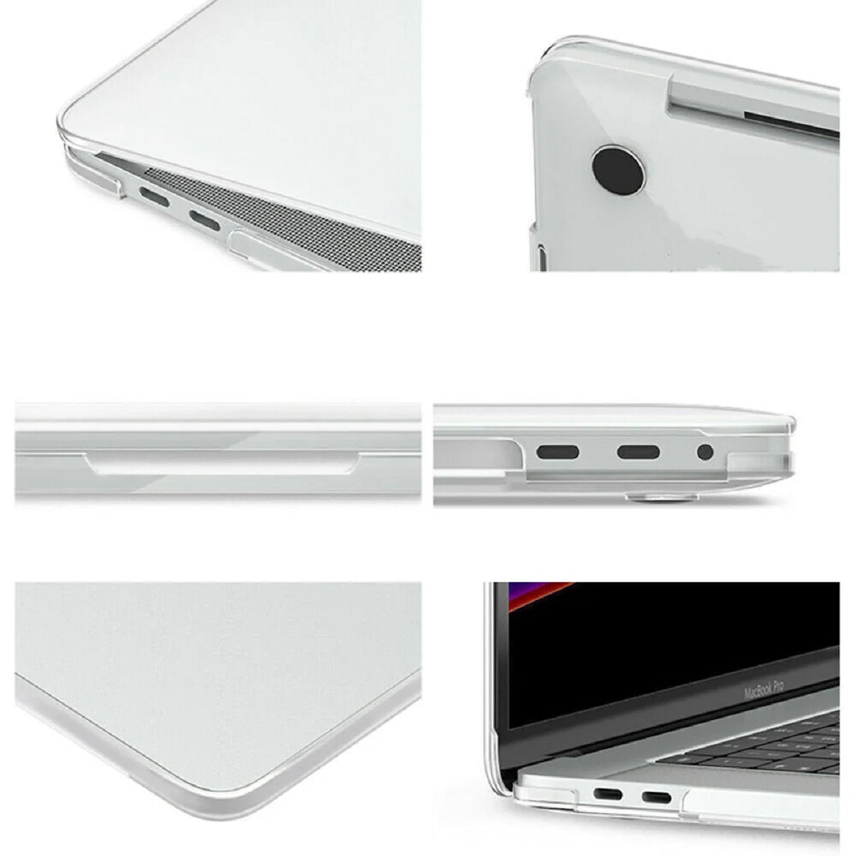 MacBook Pro 13.3 Clear Hardshell Case - Scratch Resistant & Lightweight