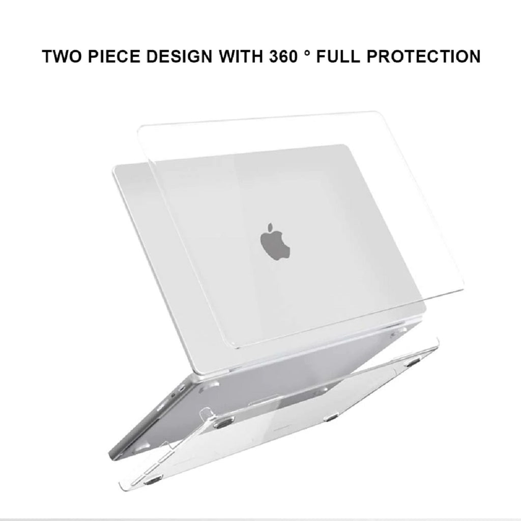 MacBook Pro 13.3 Clear Hardshell Case - Scratch Resistant & Lightweight