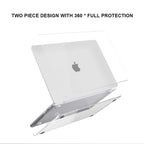 MacBook Pro 13.3 Clear Hardshell Case - Scratch Resistant & Lightweight
