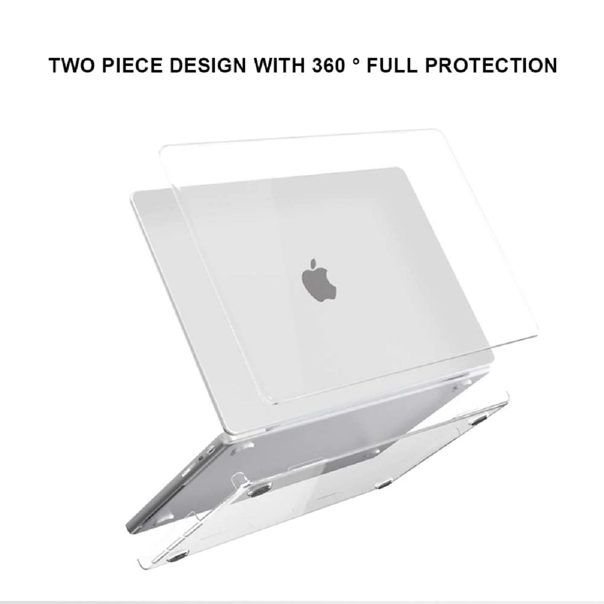 MacBook Pro 13.3 Clear Hardshell Case - Scratch Resistant & Lightweight