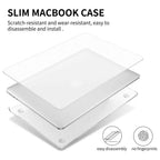 MacBook Air 15 (M4/M3/M2) Clear Hardshell Case - Scratch Resistant 