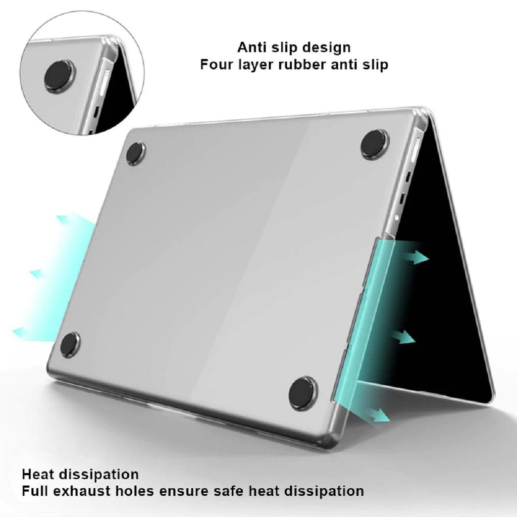 Surface Laptop 15 Clear Hardshell Case (5th/4th/3rd Gen) - Slim & Protective 