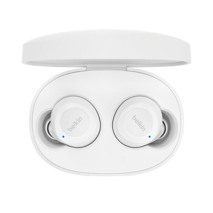 Belkin SoundForm Bolt 2 Wireless Earbuds - White | 28 Hrs Battery, Multipoint Belkin