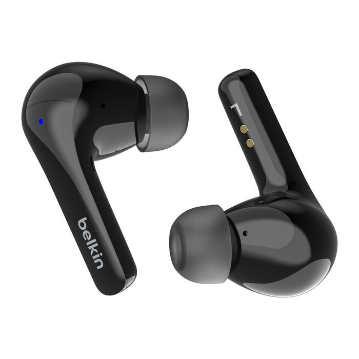 Belkin SoundForm Motion 2 True Wireless Earbuds - Black | 33H Playtime Belkin