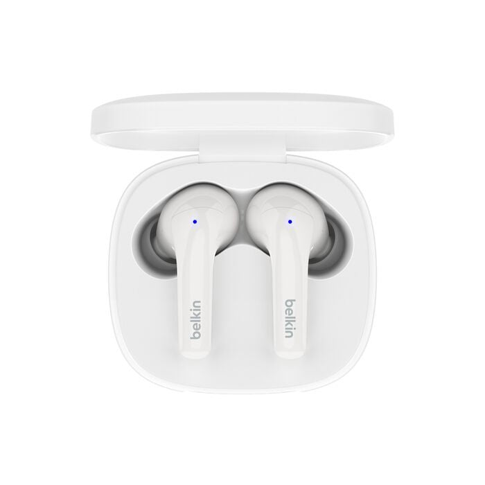 Belkin SoundForm Motion 2 True Wireless Earbuds White | 33H Battery, IPX5 Belkin