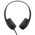 Belkin SoundForm Mini Kids Wired Headphones | Safe 85dB Volume | Black 