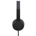 Belkin SoundForm Mini Kids Wired Headphones | Safe 85dB Volume | Black 