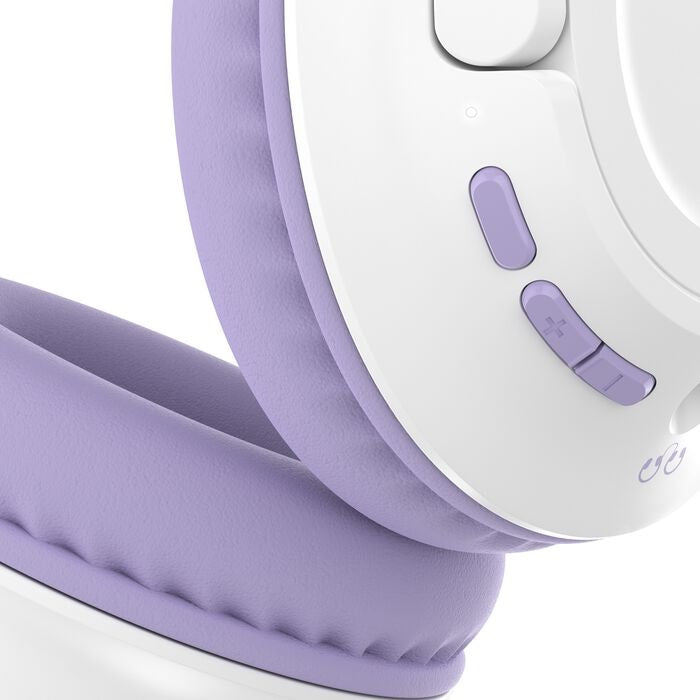Belkin SoundForm Inspire Kids Wireless Over-Ear Headphones - Lavender 