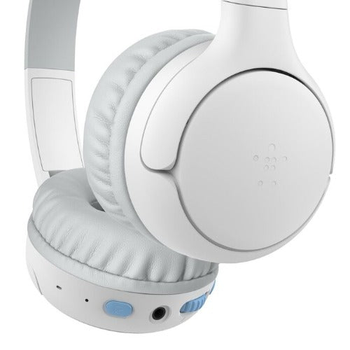 Belkin SoundForm Mini2 Wireless Kids Headphones - Safe 85dB Volume 