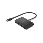 Belkin 4-Port USB-C Hub | 100W PD & 10Gbps Data Transfer - Black Belkin