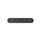 Belkin 4-Port USB-C Hub | 100W PD & 10Gbps Data Transfer - Black Belkin