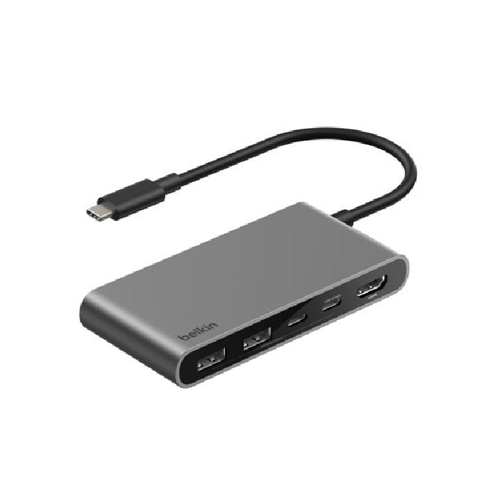 Belkin Connect 5-Port USB-C Hub: 4K HDMI, 100W PD & Dual USB-C Belkin