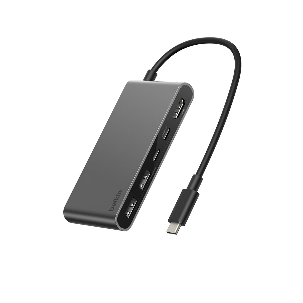 Belkin Connect 5-Port USB-C Hub: 4K HDMI, 100W PD & Dual USB-C Belkin
