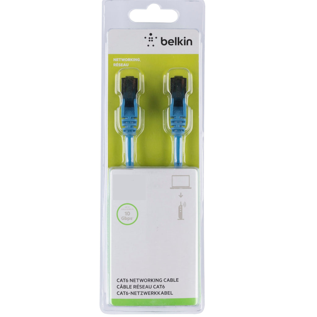 Belkin Cat6 Ethernet Cable 10M Blue - Snagless, High-Speed, 2-Year Warranty Belkin