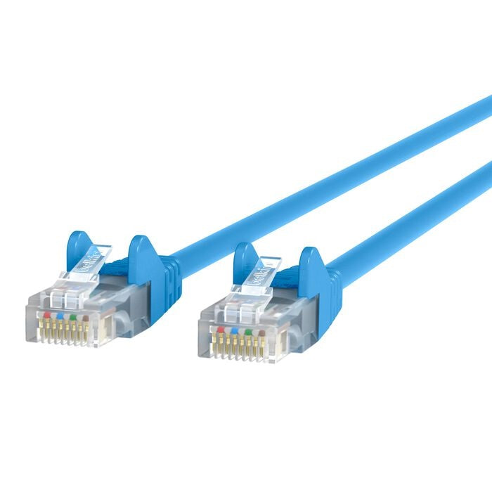 Belkin 5M Cat6 Ethernet Network Cable - Blue, Snagless & Durable Belkin