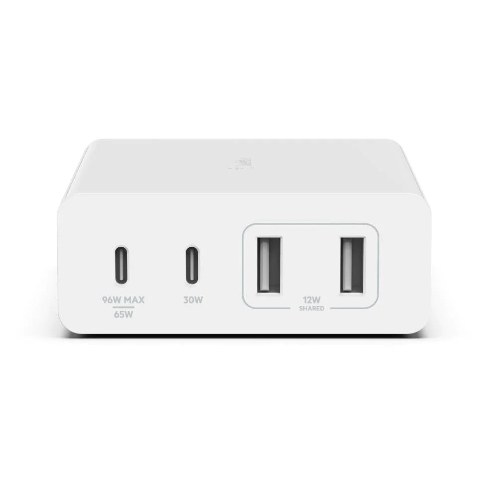 Belkin BoostCharge Pro 108W GaN 4-Port USB-C Wall Charger - Fast Laptop Charging Belkin