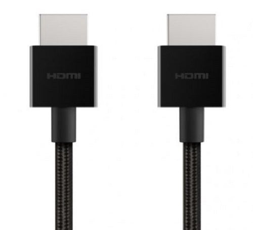 Belkin 8K HDMI 2.1 Braided Cable (2M) - 4K 120Hz, Dolby Vision Belkin