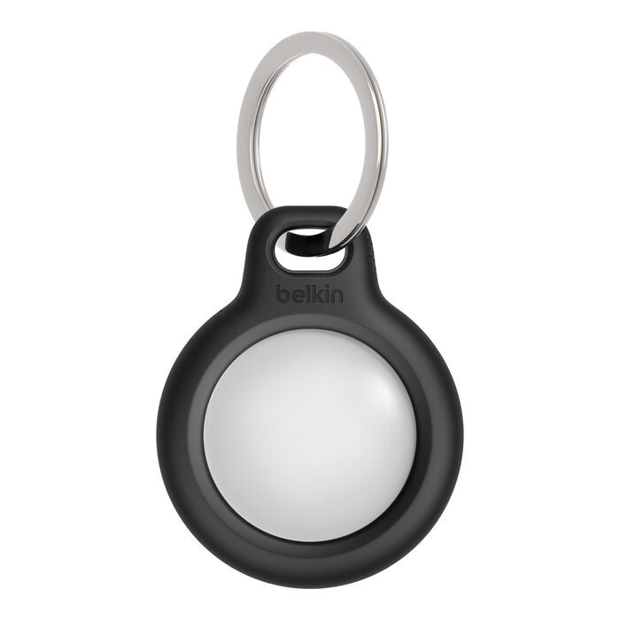Belkin AirTag Secure Holder with Key Ring - Black Belkin