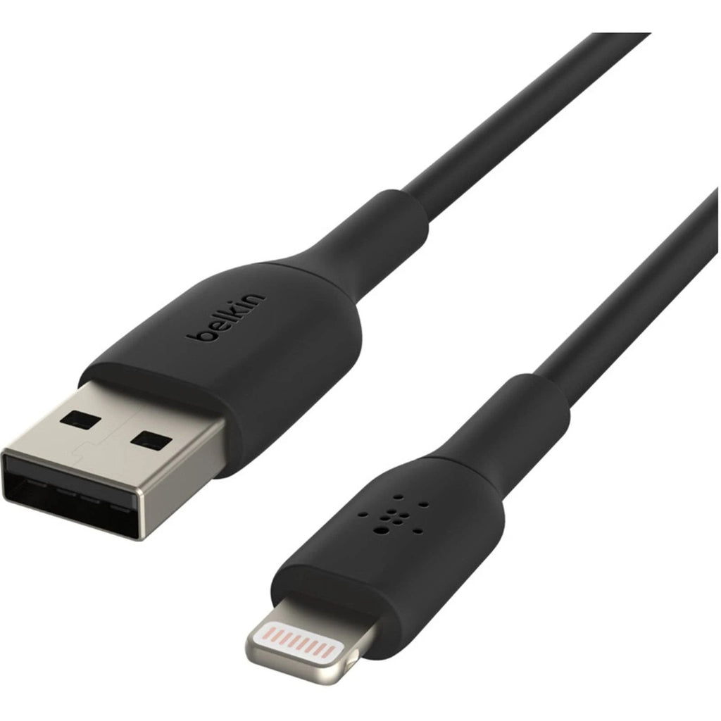 Belkin BoostCharge MFi Lightning to USB-A Cable for iPhone (2M) - Black Belkin
