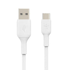 Belkin BoostCharge USB-C to USB-A Cable 1M White - Durable & Fast Charge Belkin