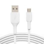 Belkin BoostCharge Micro-USB to USB-A Cable 1M White - Durable Belkin